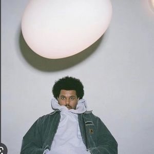 Vintage Carhartt Detroit J97 Petrol Grey